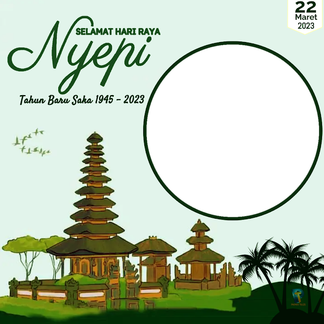 link Twibon hari Raya Nyepi 2023 Tahun Baru Saka 1945