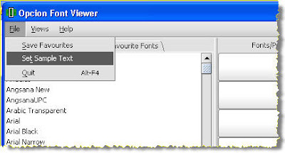 Free font viewer