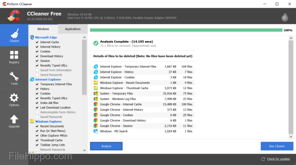 ccleaner for windows 10 free download