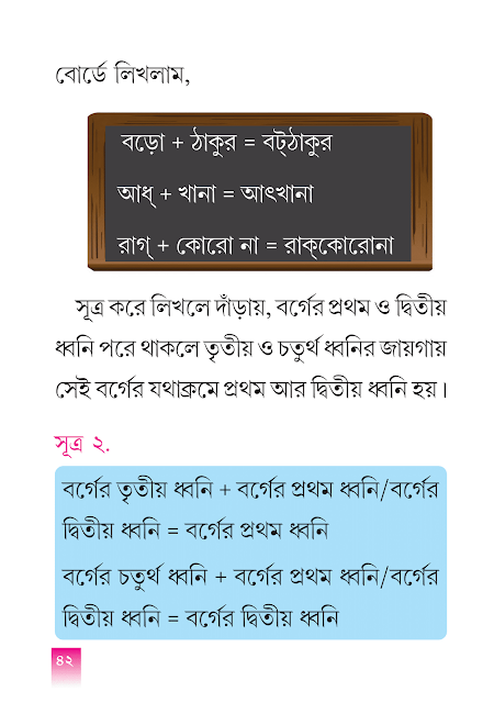 ব্যঞ্জনসন্ধি | প্রথম অধ্যায় | পঞ্চম শ্রেণীর বাংলা ভাষাপথ | WB Class 5 Bengali Grammar