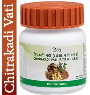 Patanjali Divya Chitrakadi Vati Benefits ingredients Uses