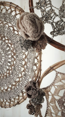 Jardin de Atrapasueños - flores crochet - fotos de detalles
