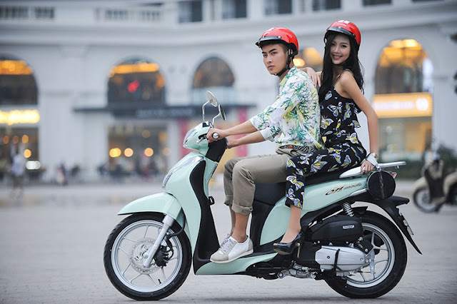 Bảng giá sơn xe máy Honda SH Mode