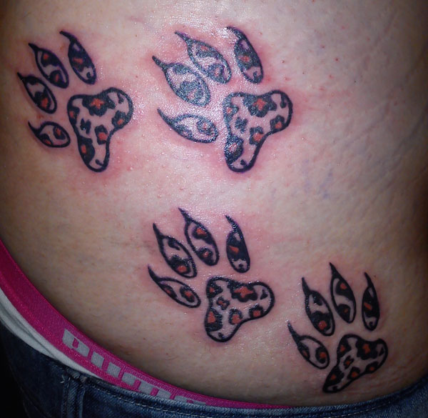 Cheetah Print Tattoos