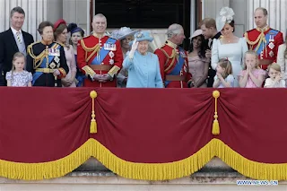 Annual British monarch's birthday celebrations