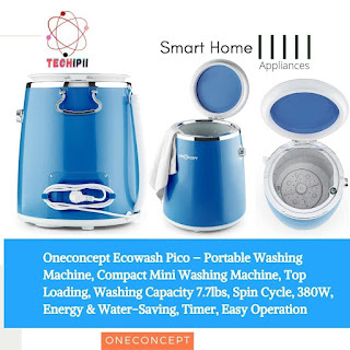 Oneconcept Portable Washing Machine - techipii