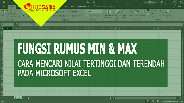 CARA MENCARI NILAI TERTINGGI DAN TERENDAH PADA MICROSOFT EXCEL