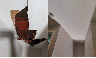 ceiling drywall repair