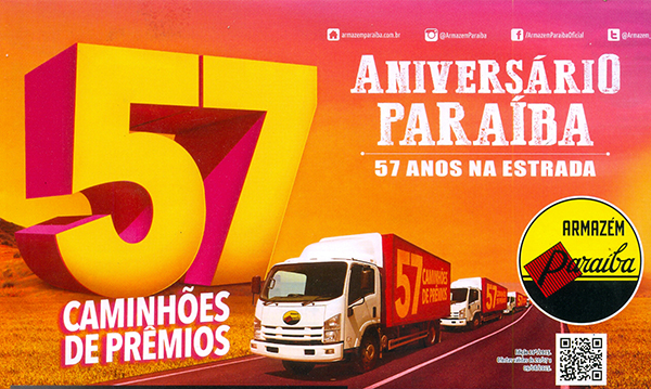 Imperdível! Não perca as ofertas especiais de aniversario Paraíba 2015.