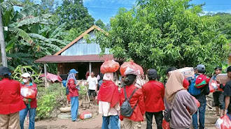 Ikut Peduli dan Berempati, HAMBASTEM-HIMAHISTOR Galang Donasi dan Salurkan Bantuan Langsung kepada Korban Banjir-Longsor Kabupaten Luwu