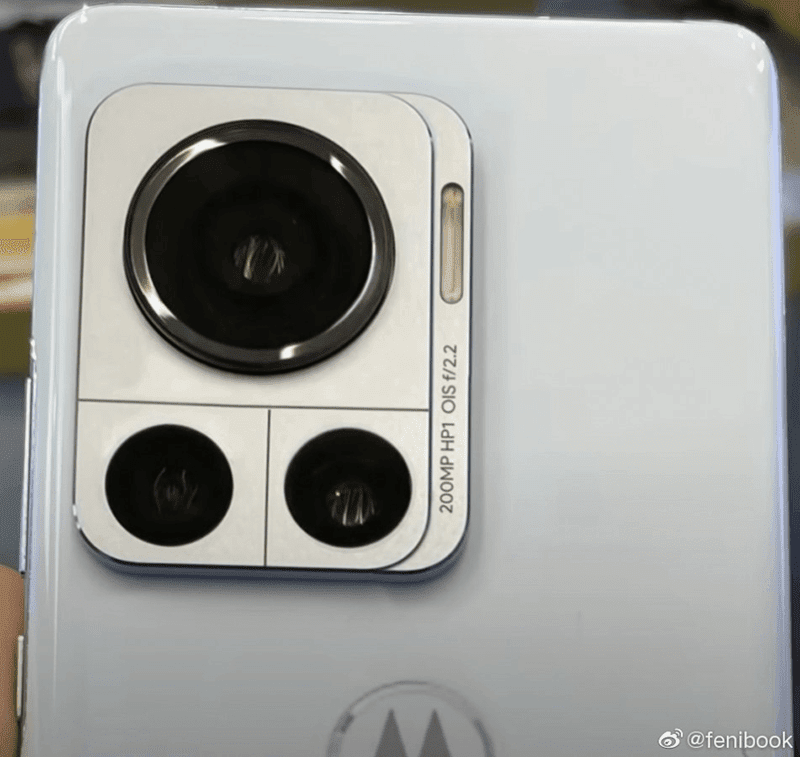 Alleged actual image of Motorola Frontier with 200MP main camera leaks!