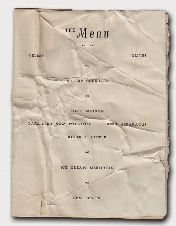 menu 1949