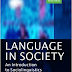 PDF Book Suzanne Romaine Language In Society 2nd Edition