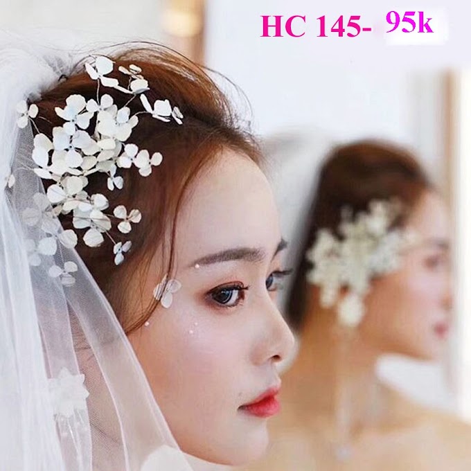 Phụ kiện cưới, hoa cài cô dâu(HC 145)