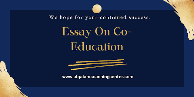 Essay on Co education