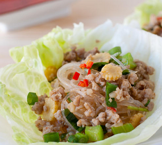 SPICY PORK LETTUCE CUP