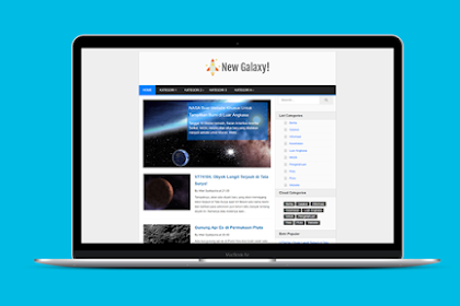 New Galaxy Blogger Templates