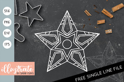 Christmas MAndala Bundle SVG Cut Files