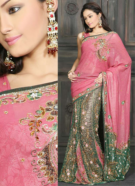 Lehenga-style-saree