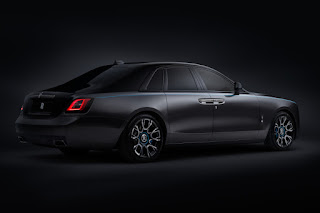 Rolls-Royce Black Badge Ghost (2022) Rear Side