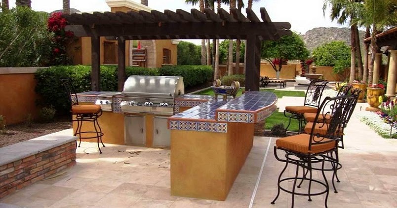 Outdoor Bbq And Bar Asad Pool And Garden Services