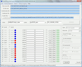 SP multi port download