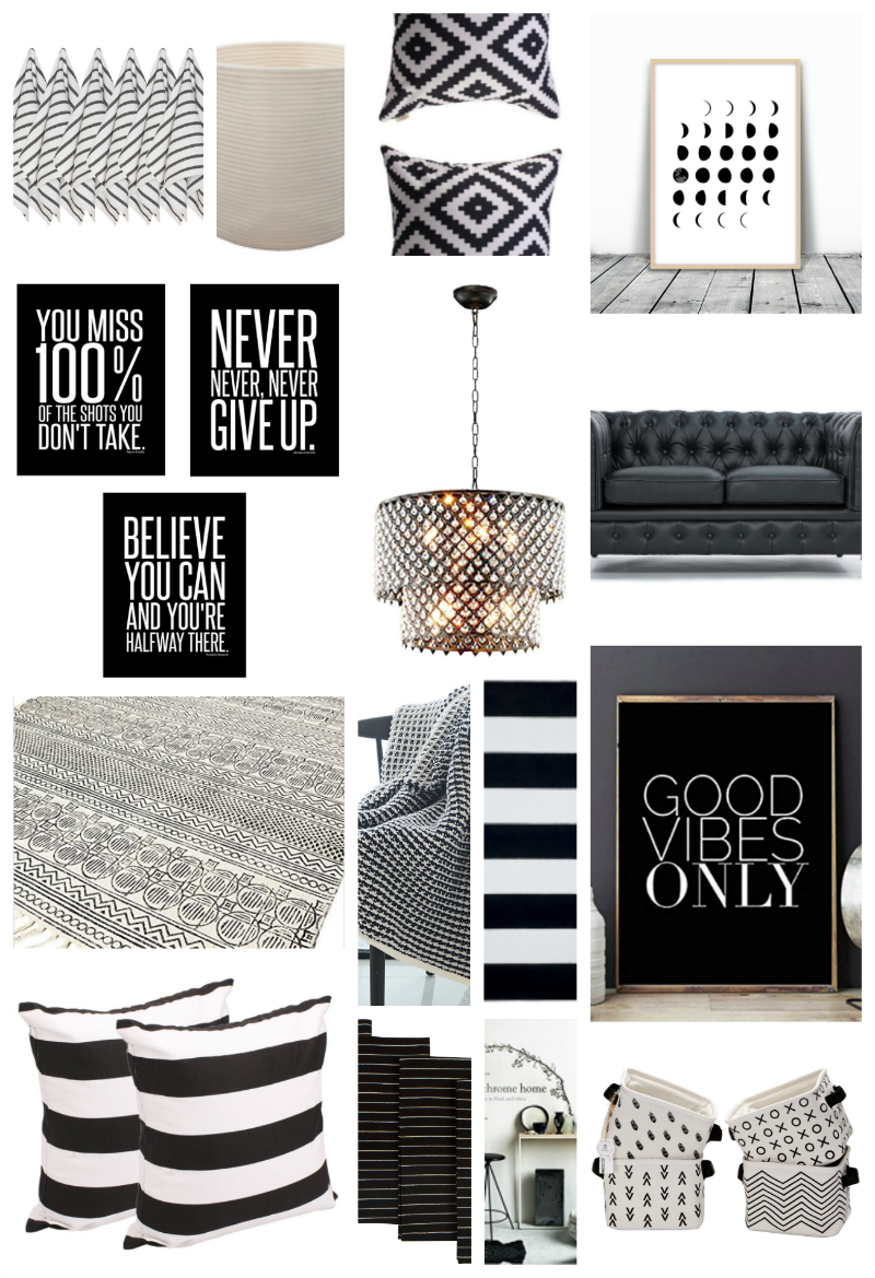 22 Black  and White Home Decor  Pieces You ll Love Thirty 