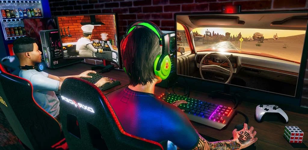 Internet Gamer Cafe Simulator Mod APK Featured