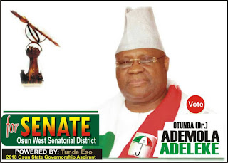 Tunde Eso Supports Adeleke For Senate 2017