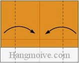 Cách làm mỏ vịt bằng giấy