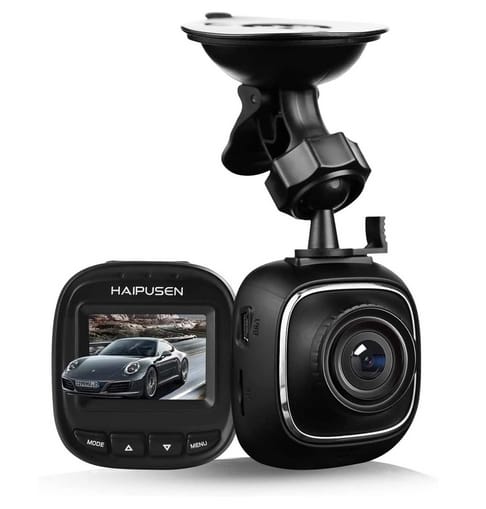 HAIPUSEN FHD Mini Dash Cam Car Camera with G-Sensor