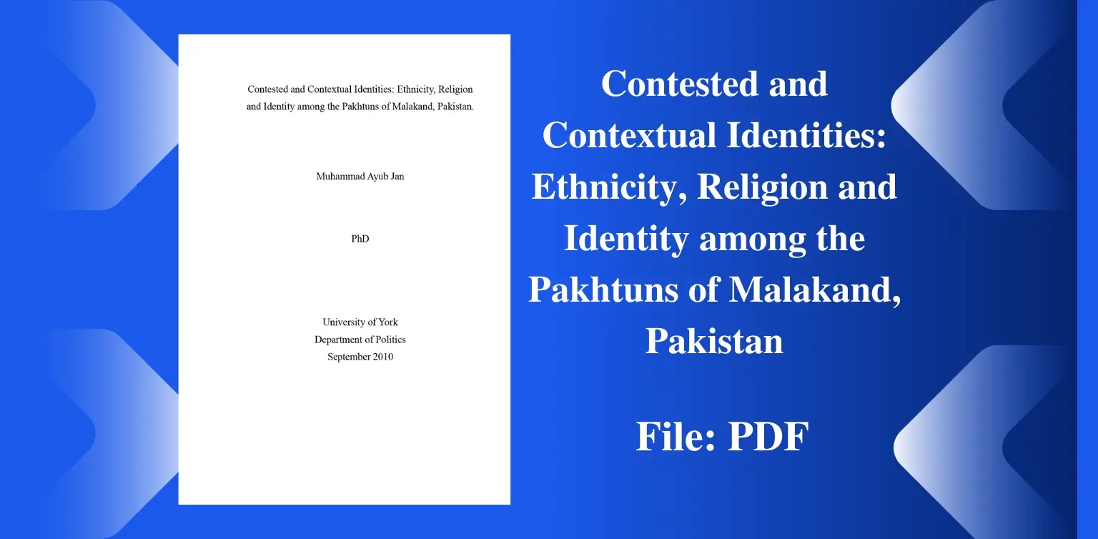 Contested and Contextual Identities: Ethnicity, Religion (PDF)