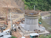 Indian Railways constructing world’s tallest pier bridge across river Ijai in Manipur.