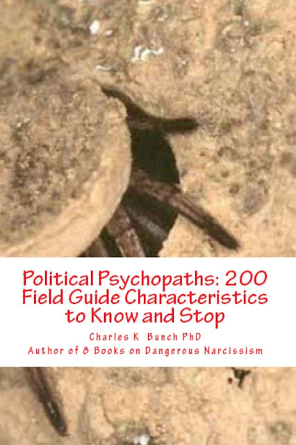 Political Psychopaths and Donald Trump: books by Charles K Bunch phd at Amazon.com