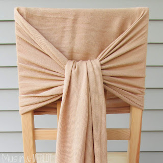  how to tie a decorative chair scarf