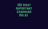 100 Most Important grammar rules for SSC, BANK. 100 golden grammar rules EnglishKendra