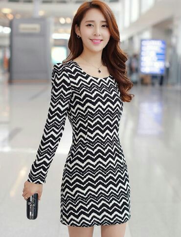 Cute pattern dress 