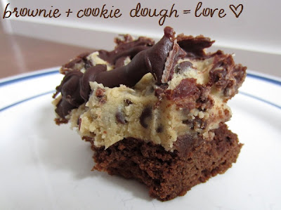 Chocolate Chip Cookie Dough Brownie Recipe