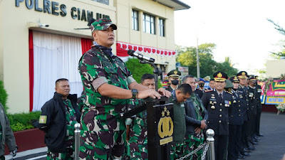 Pangdam III/Siliwangi Dan Sejumlah Pejabat Utama Kodam Sambangi Polres Cianjur, Ada Apa?