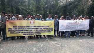 Warga Ancam Tutup Paksa Lahan PKP2B Borneo Indobara - Borneo Fan
