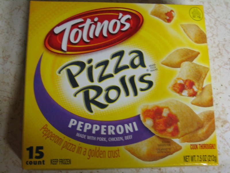 Totino's Pizza Rolls are mini bite-sized pizza crust rolls with pizza 