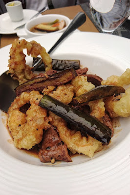 Beef Steak Tagalog with Fried Aubergine at Le Chef Baguio