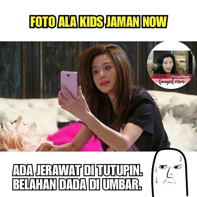 Gambar Meme Kids Jaman Now Lucu Gokil Gambar Kata Kata 