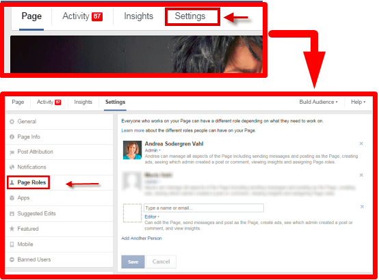 How to Add an Admin to a Facebook page