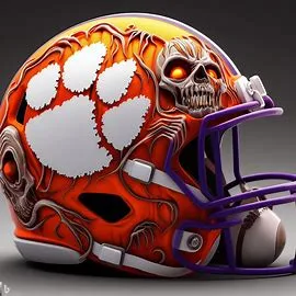 Clemson Tigers Halloween Concept Helmets