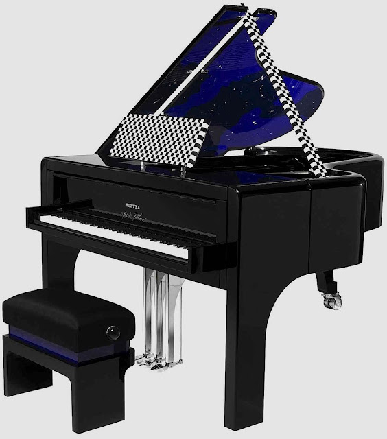 an art deco piano 1930s