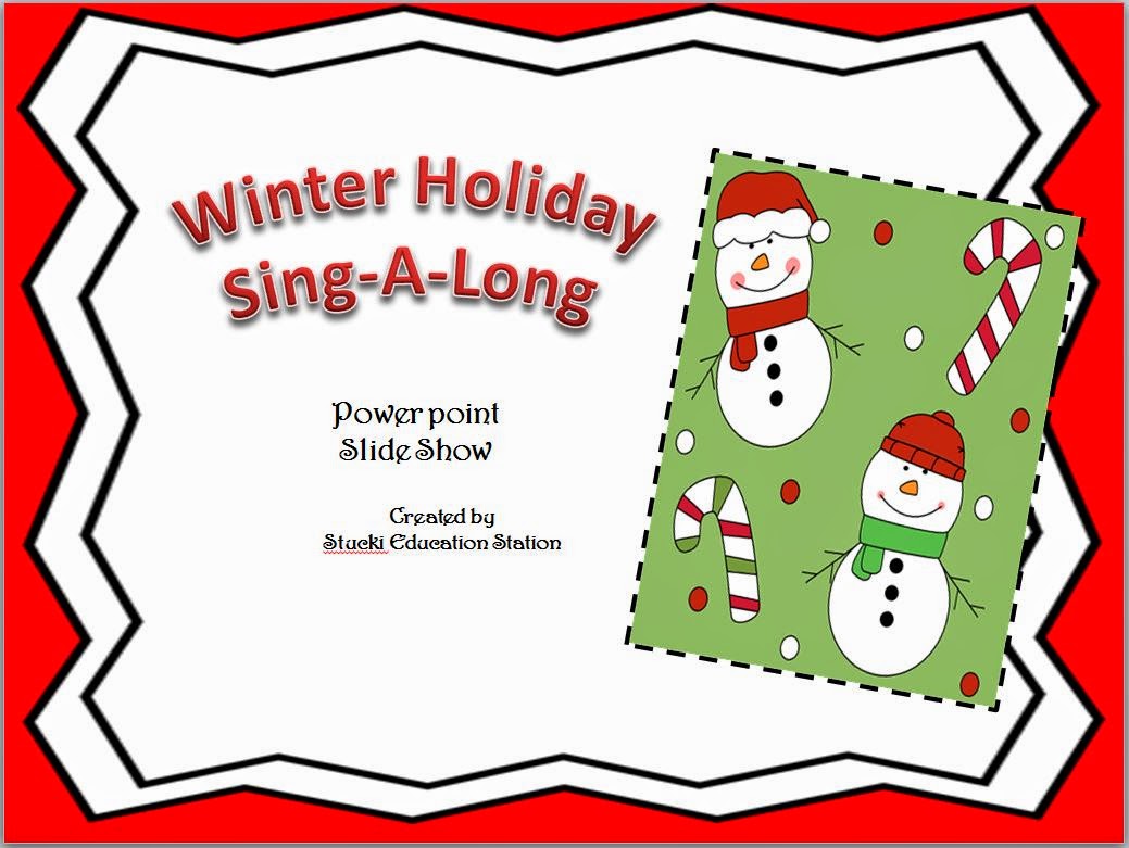 http://www.teacherspayteachers.com/Product/Winter-Holiday-Sing-A-Long-Power-Point-Slides-1346286