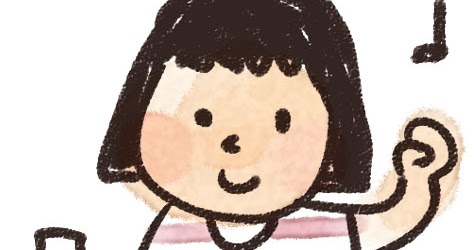 ダンスのイラスト 踊っている女の子 ゆるかわいい無料イラスト素材集