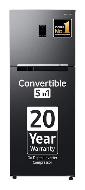 Samsung 363L Double Door Refrigerator RT39C553EBX Review
