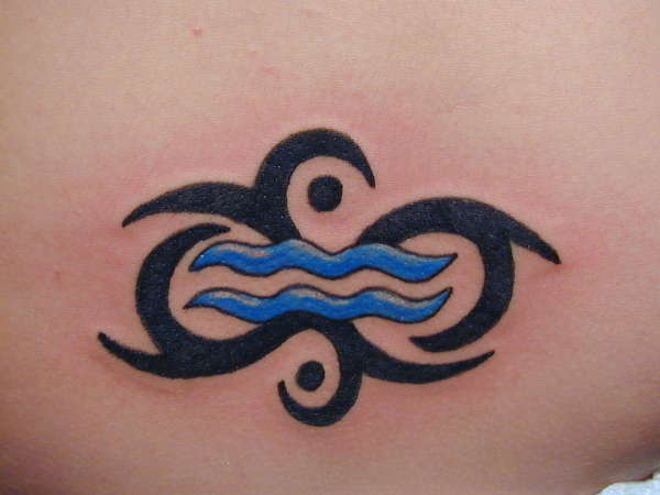 Aquarius Woman Tattoo